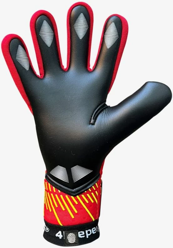 Doreza portieri 4keepers për meshkuj, të kuqe-verdhë