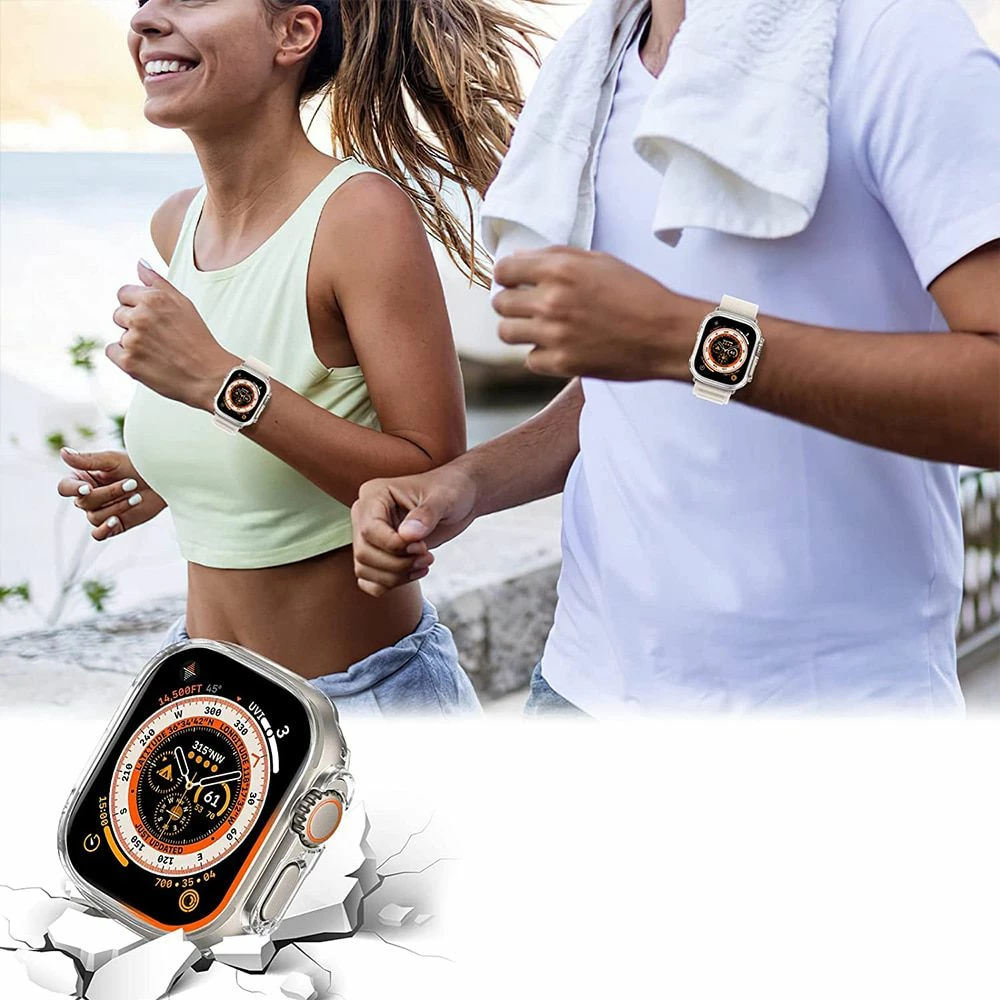 Mbështjellës Tech-Protect Defense360 për Apple Watch Ultra 1/2 49mm, Zi