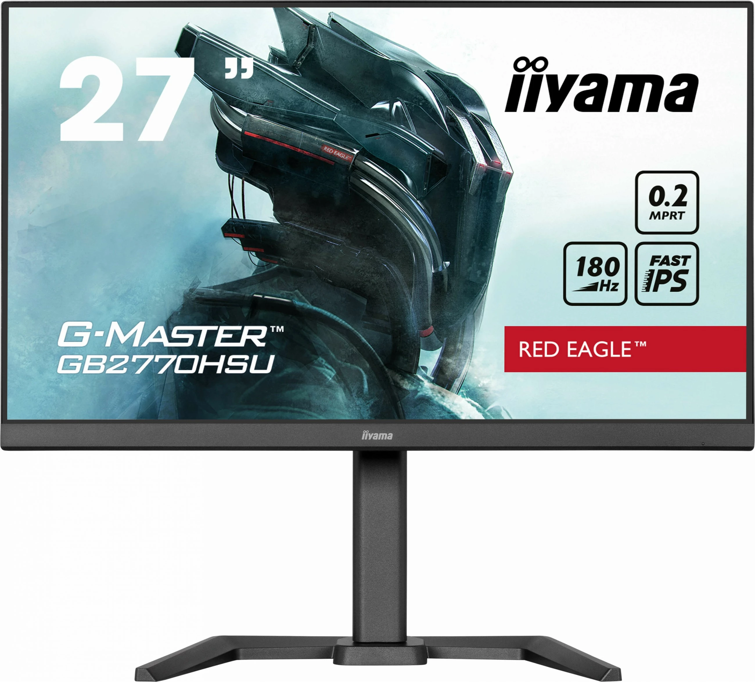 Monitor iiyama G-MASTER GB2770HSU-B6 27", Full HD, FAST IPS, 180Hz, 0.2ms, i zi