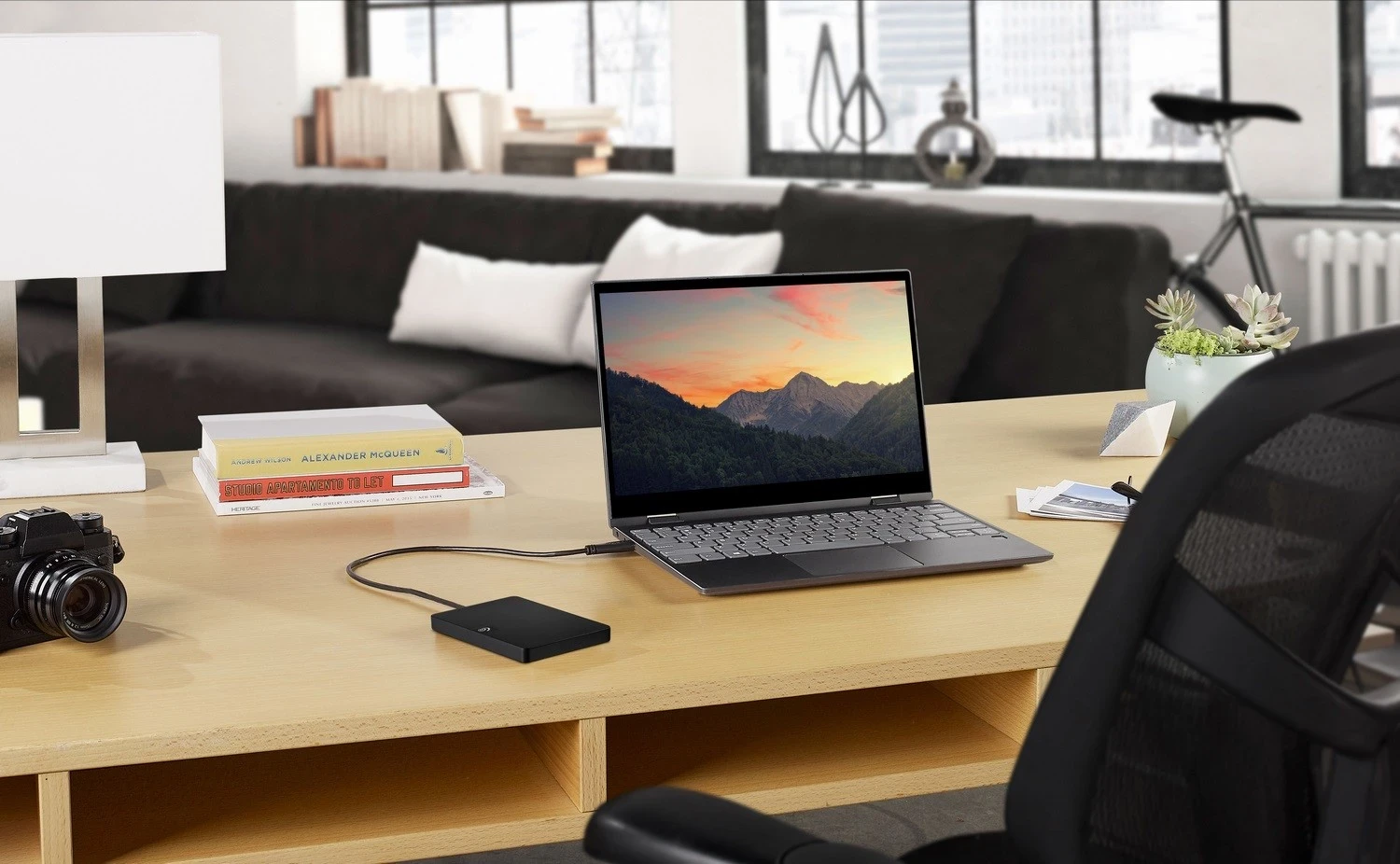 Disk i jashtëm Seagate Expansion Portable, 1TB, i zi