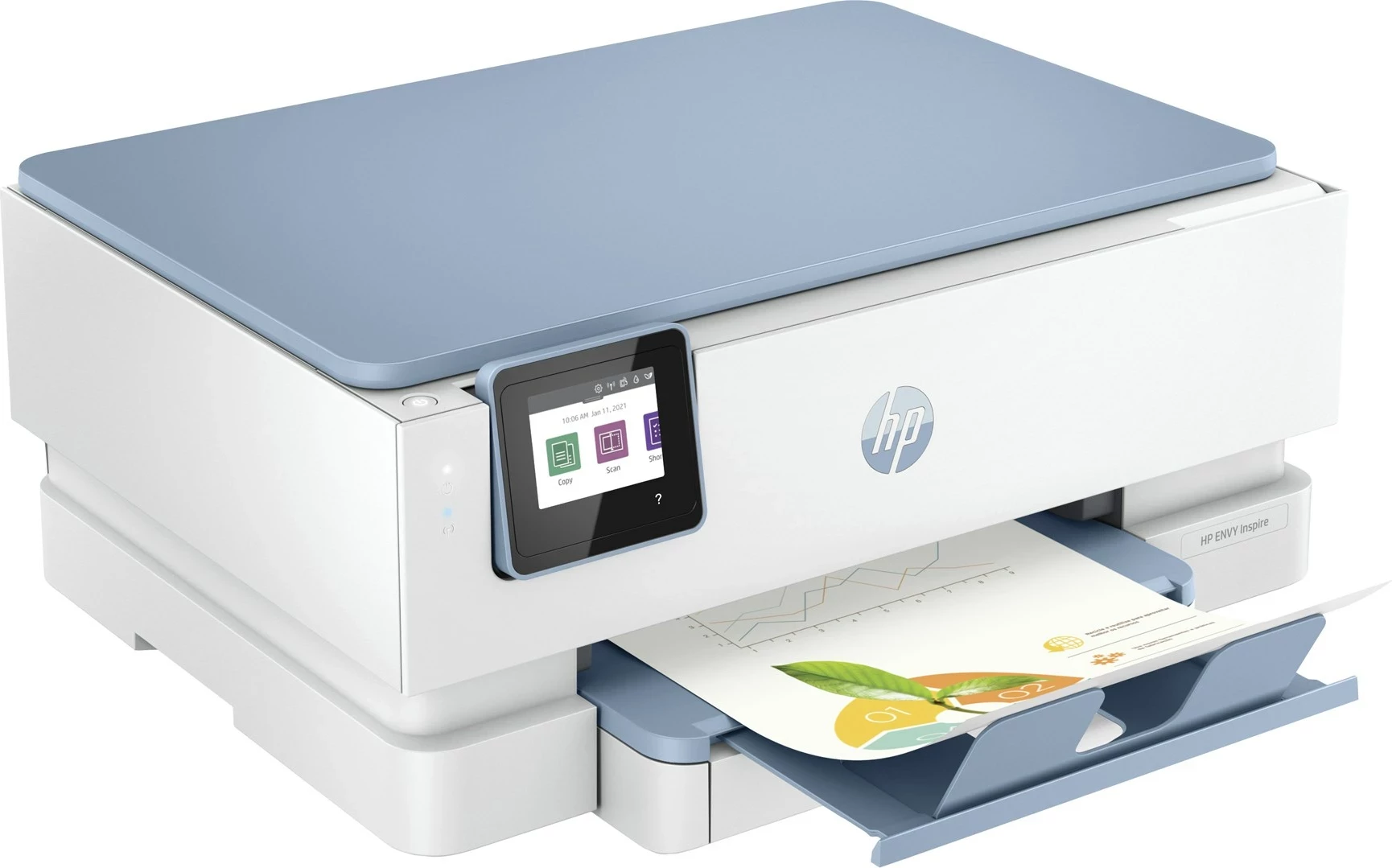 Printer HP Inspire 7221e, All-in-one, me Wi-Fi, HP+, e bardhë