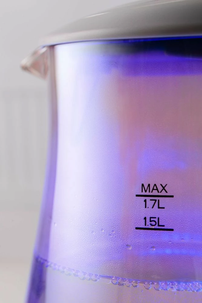 Ibrik elektrik Eldom C470, 1.7L, ecru/gri