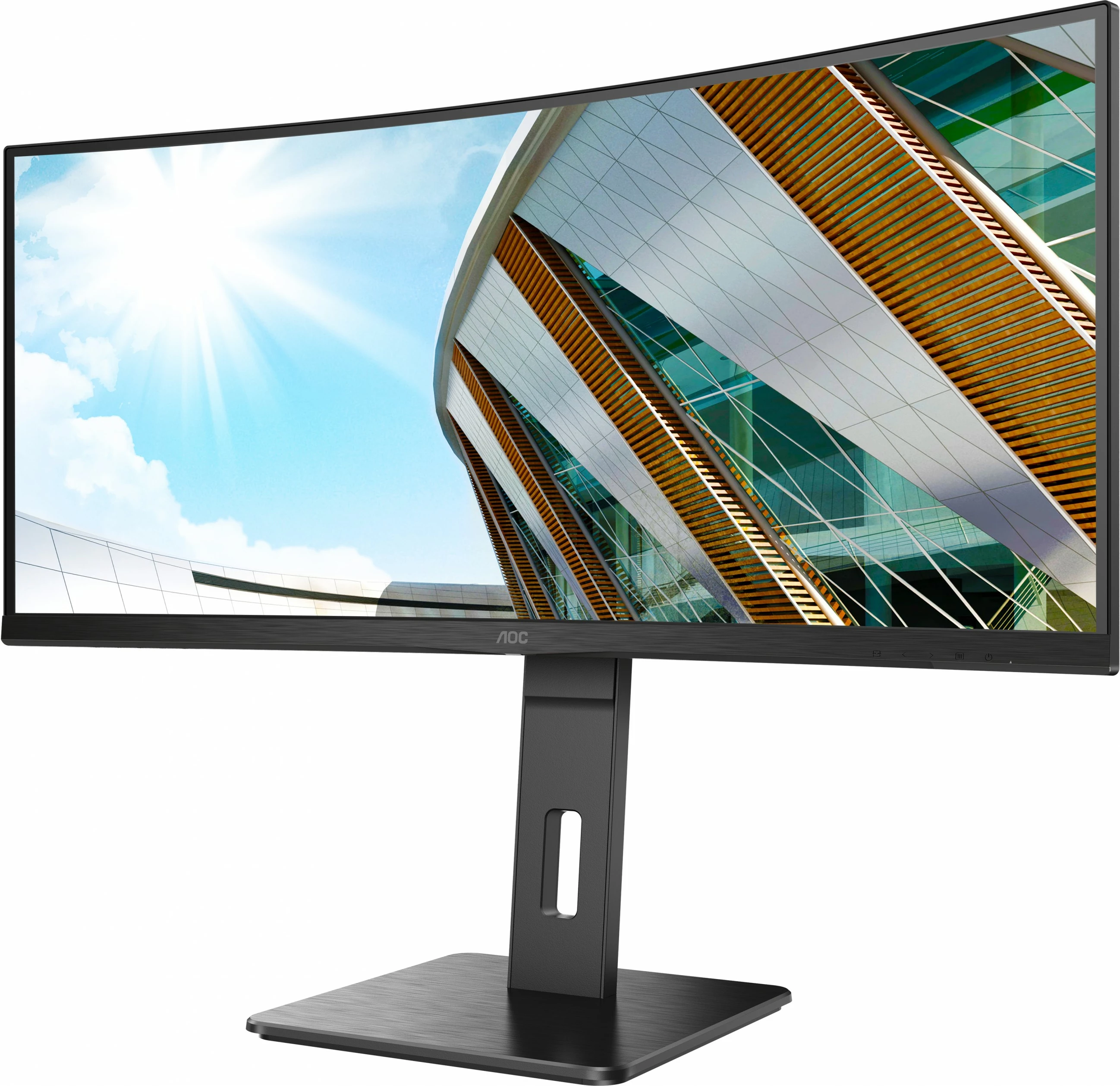 Monitor AOC CU34P2A, 34", Quad HD, LED, 1 ms, i zi