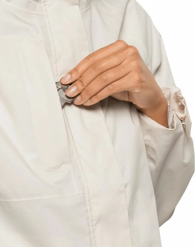 Jakne Jack Wolfskin femra, të bardhë