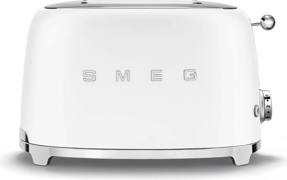 Tostues SMEG TSF01WHMEU, 2 feta, 950W, bardhë mat