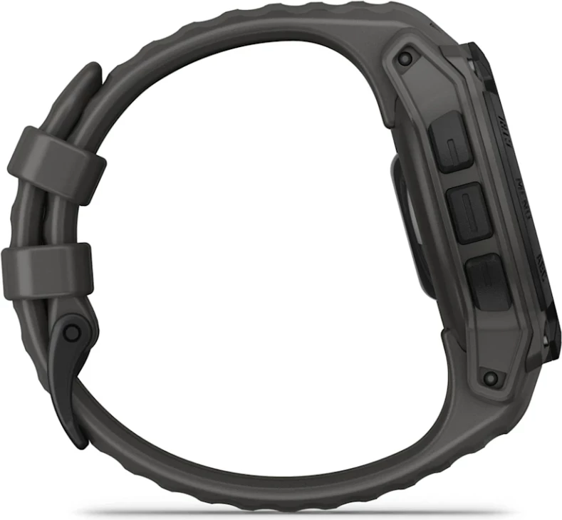Smartwatch Garmin Instinct® E, Black with Charcoal Strap, 40 mm