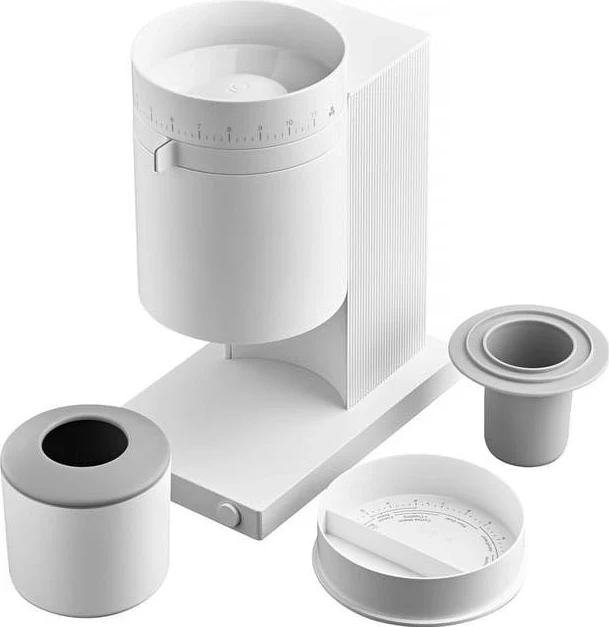 Mulli elektrik Fellow Opus, plastikë, i bardhë