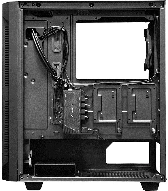 Kasë kompjuteri Chieftec GS-01B-OP, e zezë