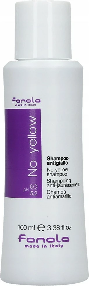Shampon për femra Fanola No Yellow Shampoo Cooling and Anti-Yellow Toning, 100ml