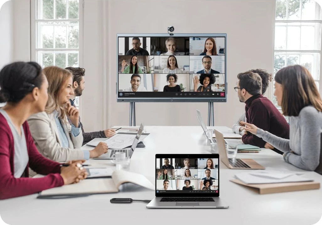 Pllakë digjitale Yealink MeetingBoard 86"/MB86-A001, 4K, LED, Wi-Fi