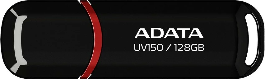 Pendrive Adata UV150, 128GB, USB 3.2, e zezë
