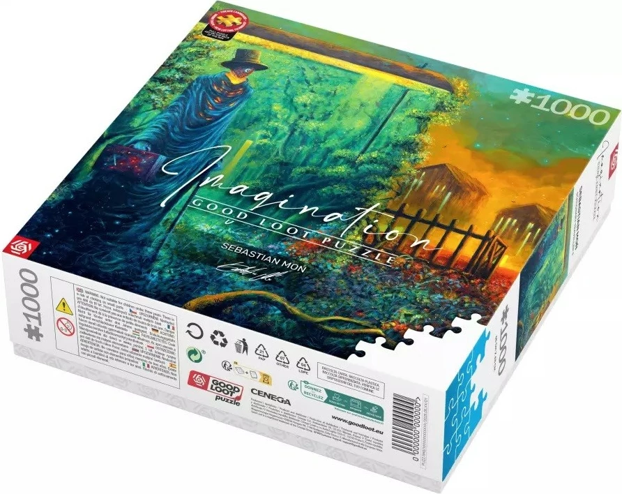 Puzzle Good Loot Imagination Sebastian Mon Stationary Traveller II 1000 pjesë