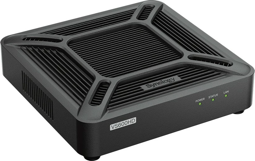 Kasë Synology VS600HD VisualStation, 2x HDMI, 4K, 50 kanale, E zezë