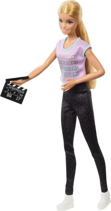 Set kukulla Barbie HRG54 Women in Film karriera, 4 kukulla me aksesorë film, 3+, shumëngjyrësh, set 4 copë