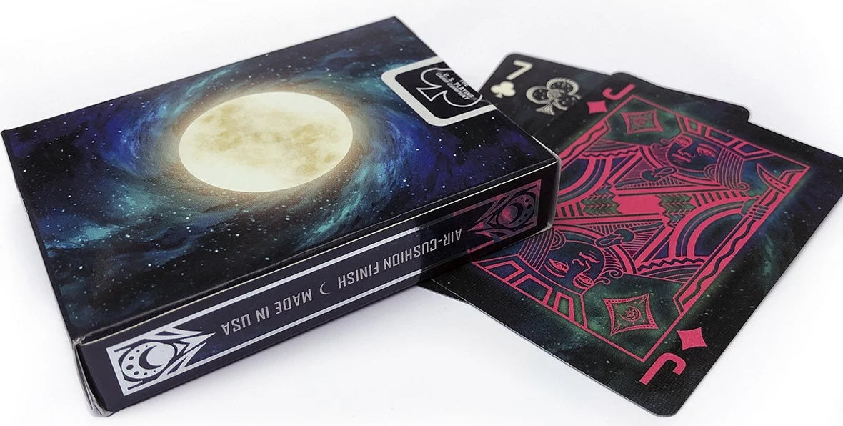 Karta loje Bicycle Stargazer New Moon, 55 copë, Anglisht