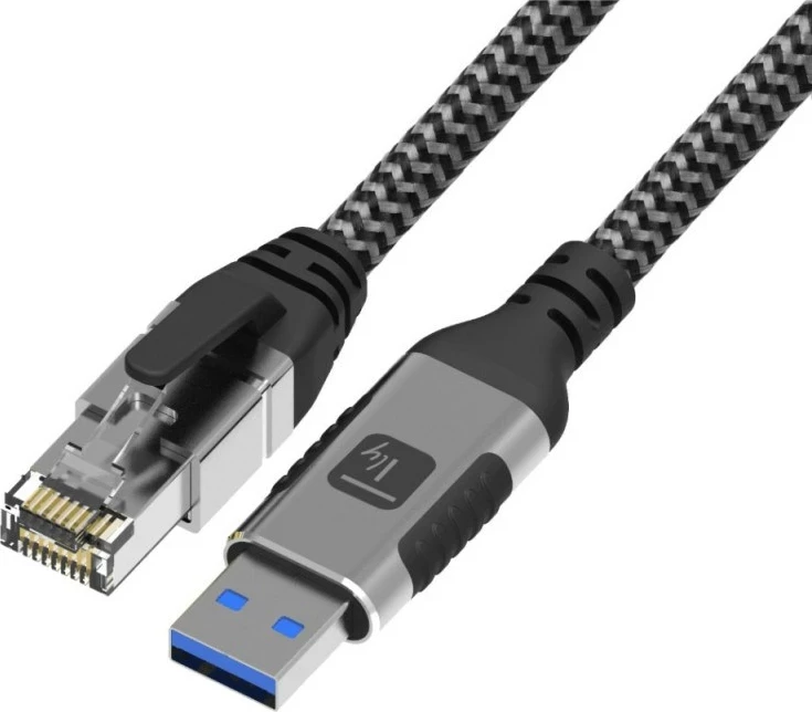 Kabllo USB-A në Ethernet Gigabit TECHly ICOC U3A-RJ45-010, 1m