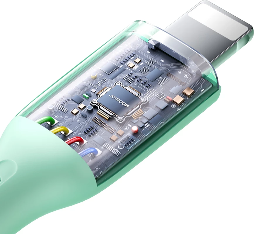 Kabllo Joyroom Multi-Color Series S-A34, USB-A në Lightning, 1m, 3A, e zezë