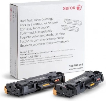 Toner Xerox 106R04349 3000 faqe i zi paketë dyshe