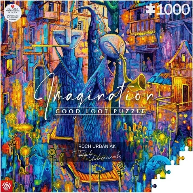 Puzzle Cenega Publishing Parade of Giants, 1000 elemente, Shumëngjyrësh