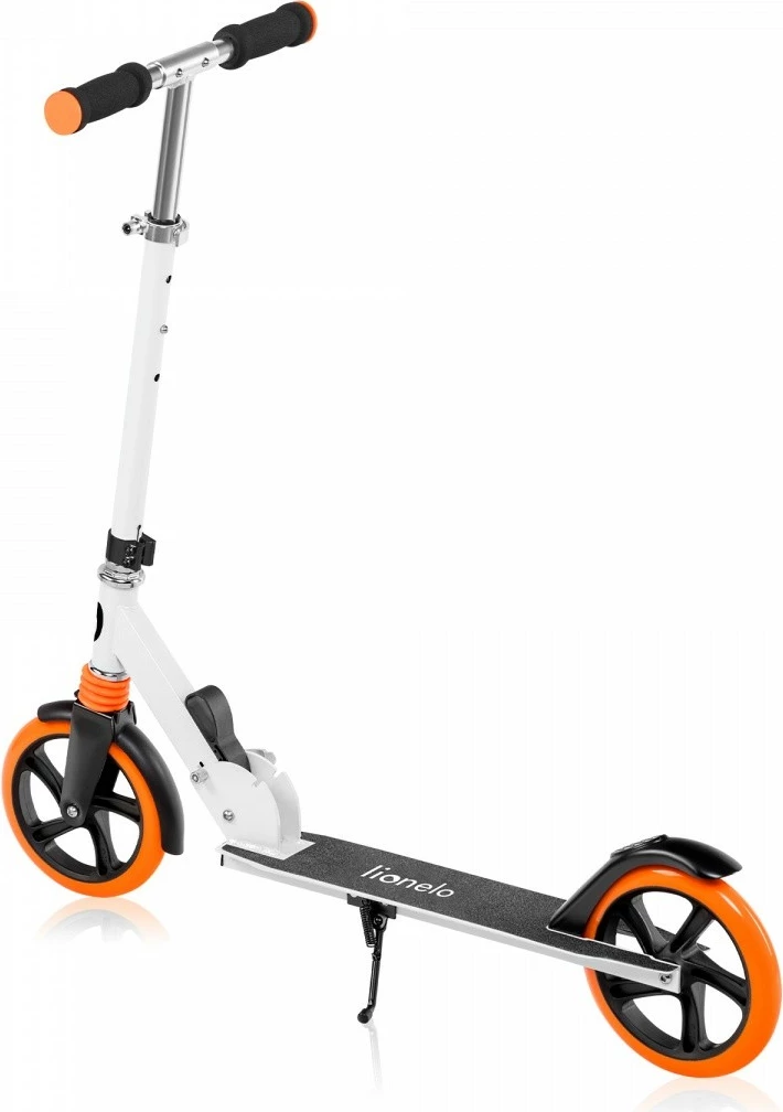 Trotinet Lionelo Luca 51334, për fëmijë dhe të rritur, Bardhë/Portokalli