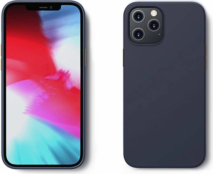 Mbështjellës Joyroom Color Series JR-BP800 për iPhone 12 Pro Max, kaltër