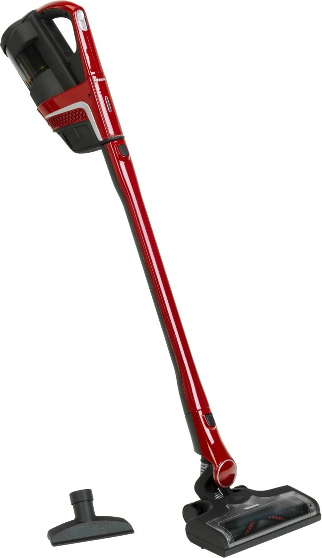 Lodër fshesë me korrent Klein Miele Triflex, për fëmijë, 80 cm, Kuqe/Zi