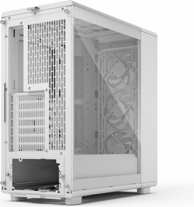 Kasë Fractal Design Epoch White TG Clear Tint, Midi Tower, ATX, e bardhë