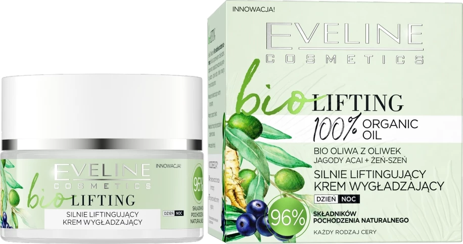 Krem fytyre për femra Eveline Cosmetics Bio Lifting intensely lifting smoothing cream 50ml