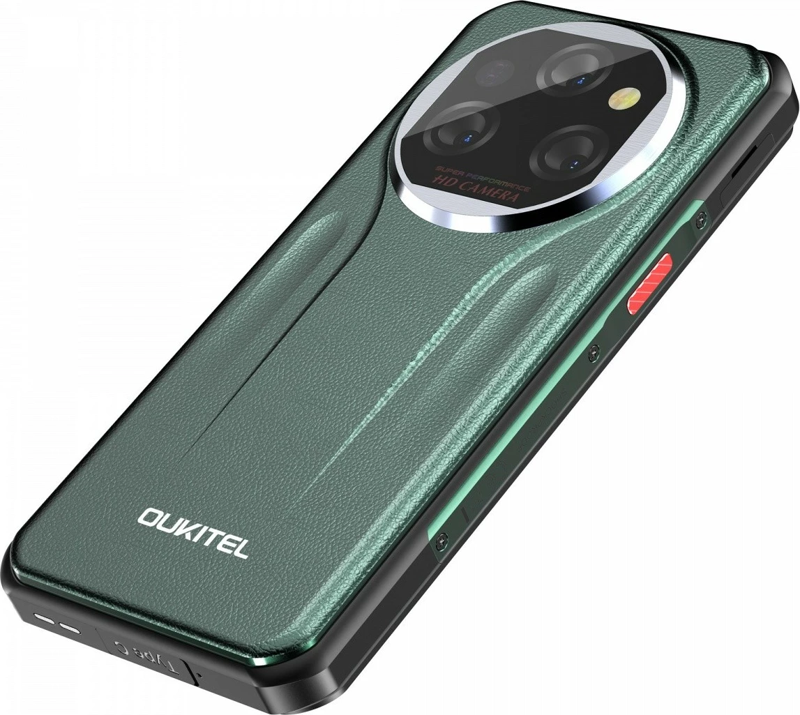 Celular Oukitel WP39, 6/256 GB, IP69K, i gjelbër