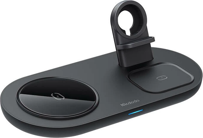 Karikues wireless Mcdodo CH-7061 3 në 1, 15W, i zi