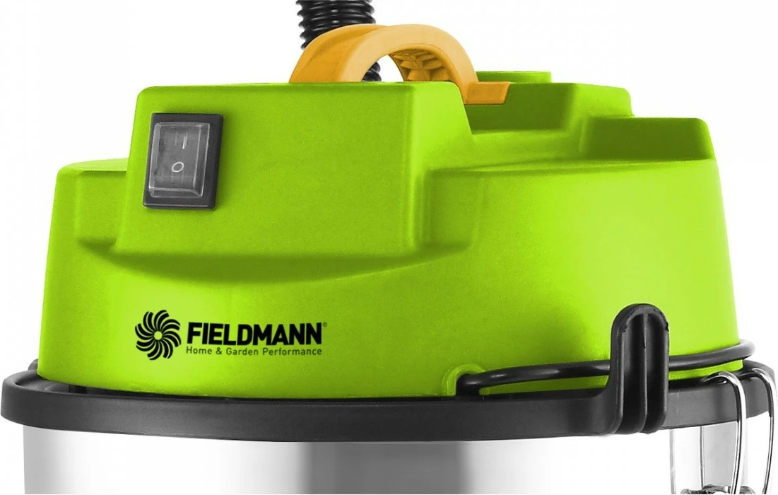 Fshesë elektrike Fieldmann FDU 2003-E, 30L, 1400W, e zezë/gjelbër/argjend