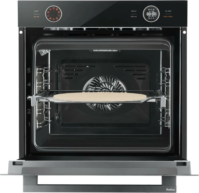 Furrë Amica ED6769BA+ S-TYPE, 72L, katalizë/avull, AirFry, e zezë