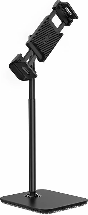 Mbajtës teleskopik Acefast E4 për tavolinë, për celularë dhe tabletë, 135-230mm, 360°, zi