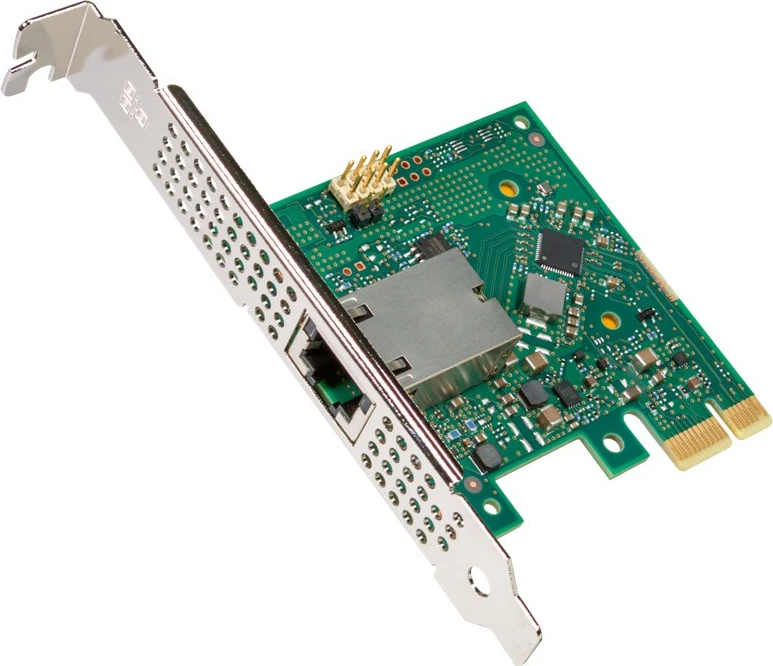 Kartë rrjeti Intel I226-T1, PCI Express, Ethernet, 2500 Mbit/s, Gjelbër, Argjendtë
