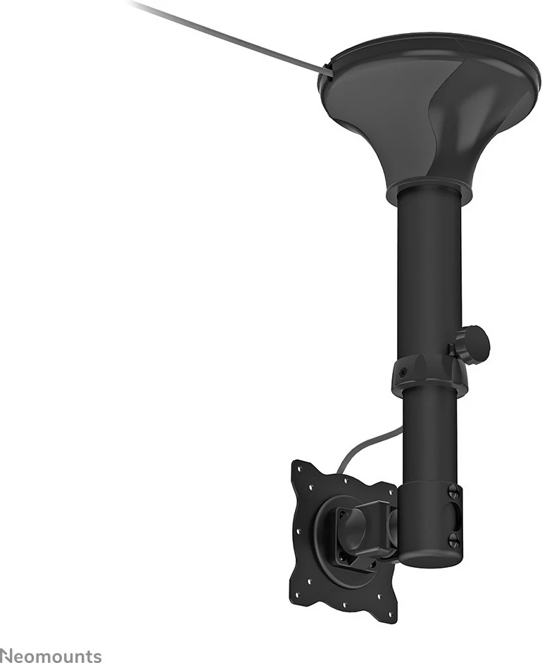 Mbajtës tavani për ekran Newstar FPMA-C025BLACK deri 30 inç, i zi