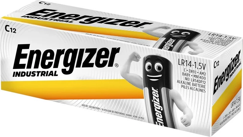 Bateri industriale Energizer C LR14, 12 copë