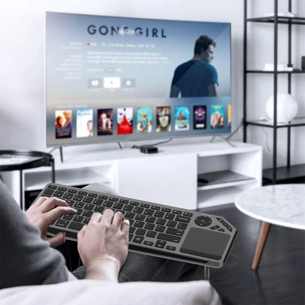 Tastierë TECHly ICTB9801TB, RF Wireless + Bluetooth, QWERTY US English, E zezë