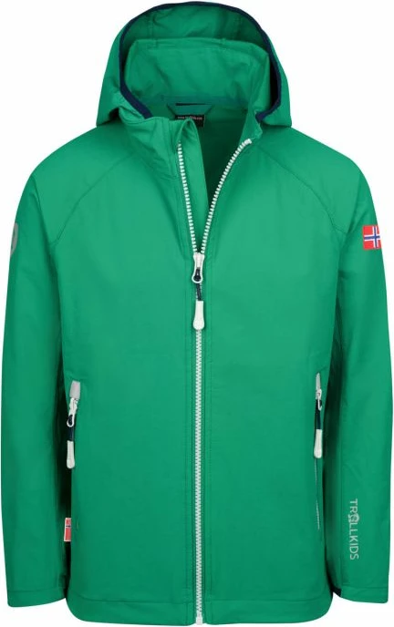 Jakne për fëmijë Trollkids, e gjelbër