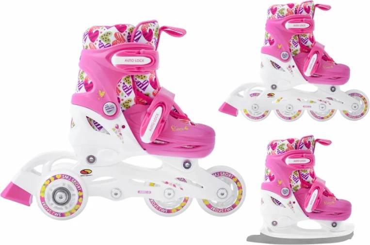 Rollera për fëmijë SMJ, rozë