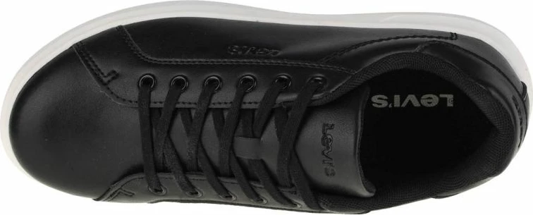 Këpucë të ulëta Levis për femra, të zeza