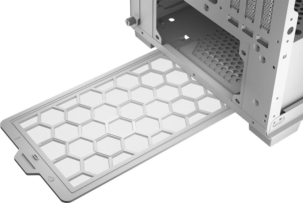 Kasë Cougar Duoface Pro ARGB, Midi Tower, e bardhë