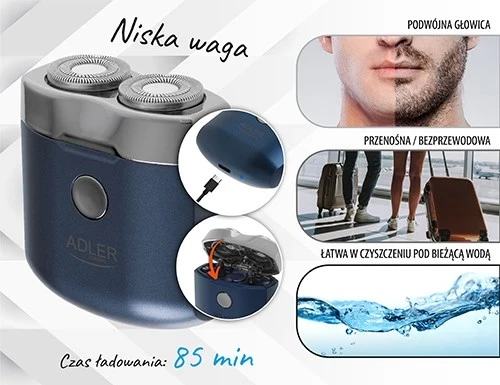 Rroje elektrike Adler AD 2937, Blue