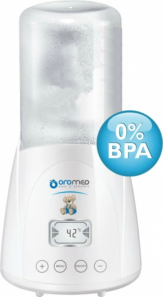 Ngrohës dhe sterilizues biberonash ORO-MED ORO-BABY HEATHER, i bardhë