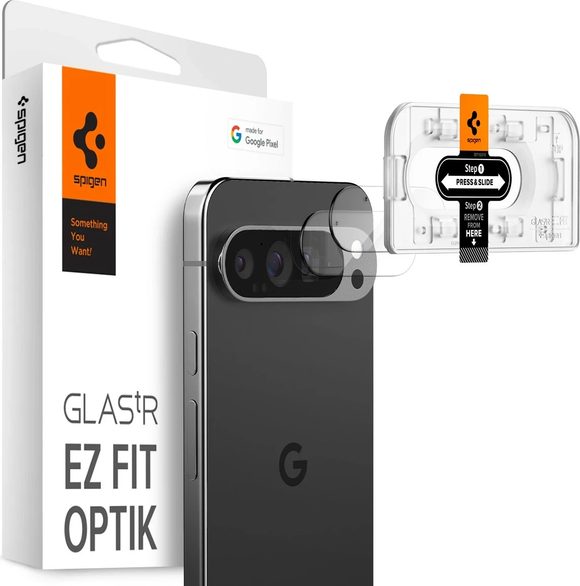 Xham mbrojtës SPIGEN Google Pixel 9 Pro, transparent