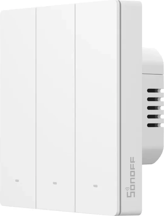 Switch i mençur Sonoff M5-3C-86W, 3 kanale, i bardhë
