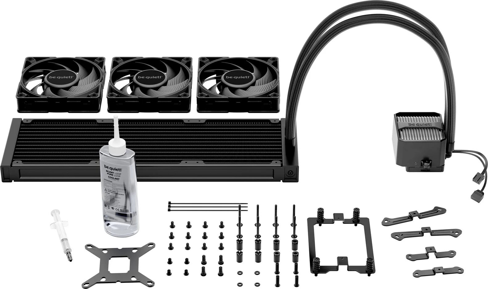 Ftohës uji BE QUIET! Silent Loop 3, 360 mm, për procesor, i zi