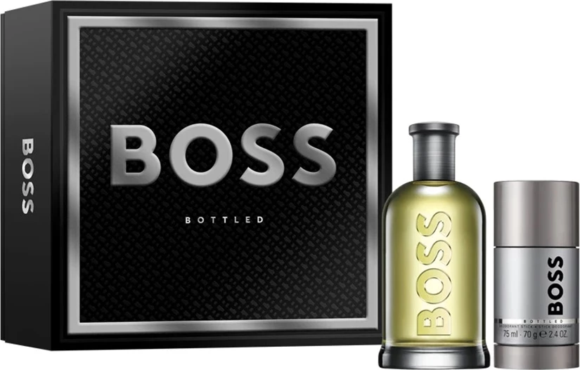 Set Eau de Toilette dhe deodorant stick për meshkuj Hugo Boss Bottled, 200ml + 75ml
