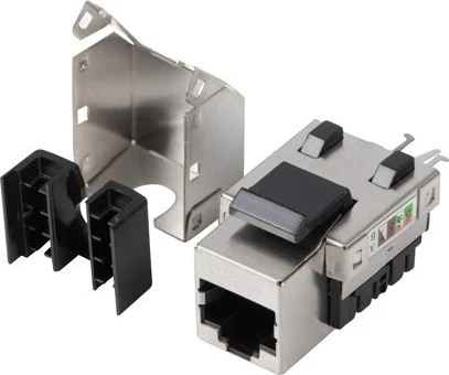 Modul Keystone Lanberg, RJ45, LSA FTP cat.5e, 90°
