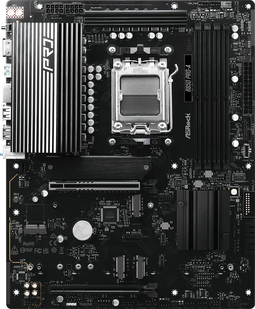 Pllakë amë ASRock B850 PRO-A, Socket AM5, DDR5, ATX
