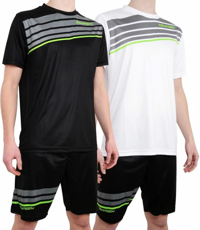 Fanellë stërvitjeje për meshkuj Tempish Parade Sr, e bardhë dhe e zezë